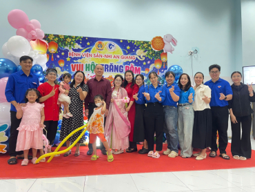 cong doan co so benh vien san   nhi an giang to chuc  ??dem hoi trang ram ?? mang trung thu am ap den voi cac em thieu nhi
