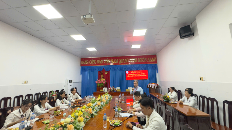 benh vien san  ?? nhi an giang chi dao tuyen chuyen mon tai trung tam y te chau phu