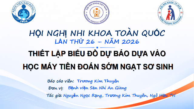 buoc tien trong ung dung cong nghe tai benh vien san   nhi an giang  dua tri tue nhan tao  ai  vao bao ve suc khoe tre so sinh