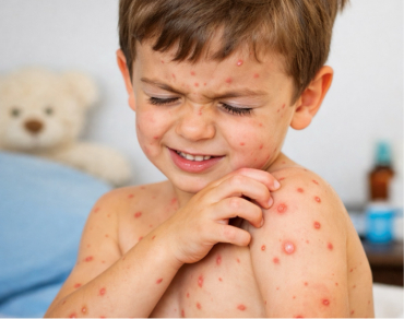 cach nhan biet va cham soc thuy dau o tre em