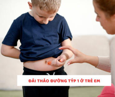 dai thao duong typ 1 o tre em