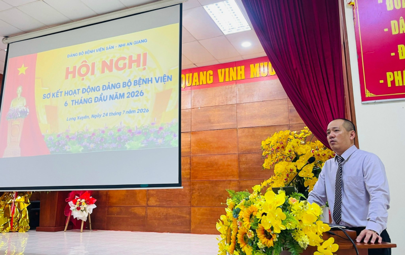 dang bo benh vien san   nhi an giang  no luc doi moi nang cao chat luong phuc vu nhan dan 6 thang dau nam 2026