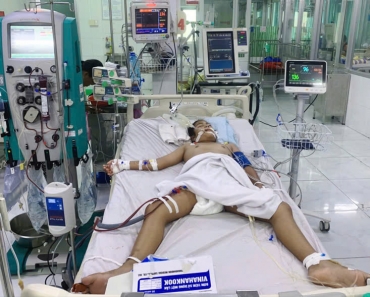 loc mau lien tuc cuu song benh nhi soc sot xuat huyet dengue nang ton thuong da co quan