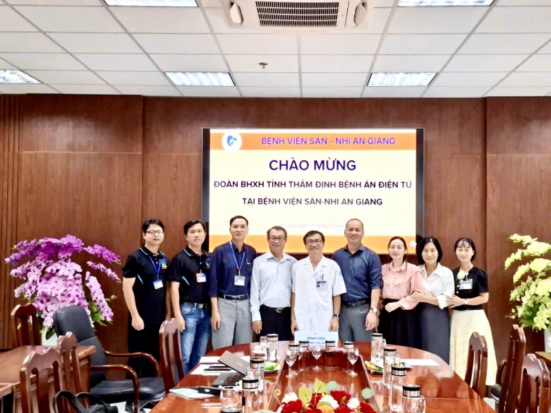 tham dinh danh gia dieu kien trien khai kham chua benh bao hiem y te bang benh an dien tu thay the benh an giay tai benh vien san   nhi an giang nam 2026